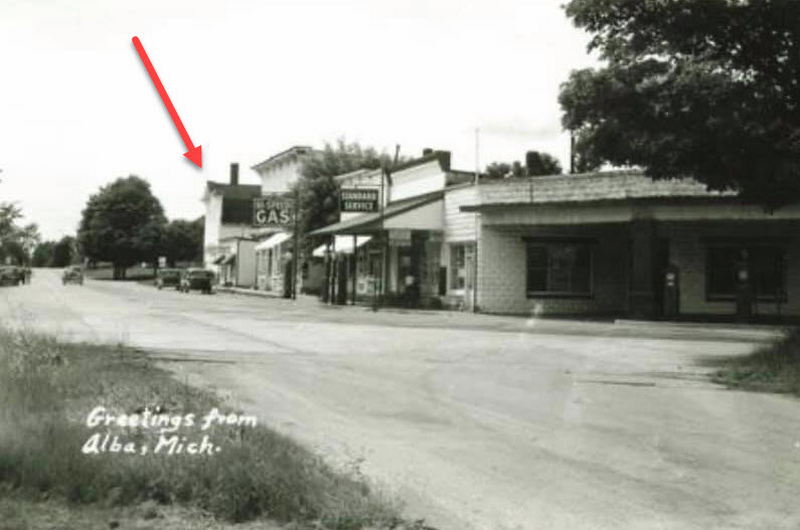 Alba Opera House - Historical Aerial (newer photo)